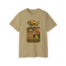 Load image into Gallery viewer, Unisex Ultra Cotton Tee - Army - 10th Cavalry Regiment - BUffalo Soldiers - COA - Ready and Forward - 3D Enhanced