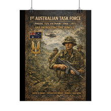 Load image into Gallery viewer, Posters - SAS patrolling the jungle in Vietnam