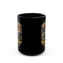 Load image into Gallery viewer, Black Mug (15oz) - Women Marines - Marine Corps Womens Reserve - WWII - 3D - Enhanced