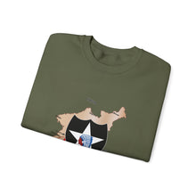 Load image into Gallery viewer, Crewneck Sweatshirt - Army - Korea Map - 2nd Infantry Div - Second to None w SVC X 300
