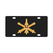 Load image into Gallery viewer, Army - 62nd Air Defense Artillery w Number Br wo Txt X 300 Classic License Plate