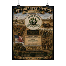Load image into Gallery viewer, Matte Poster - 18th Infantry Division - Poster