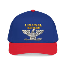 Load image into Gallery viewer, Mid Profile Baseball Cap - Colonel - Retired - 3D - Enhanced
