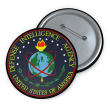 Load image into Gallery viewer, Custom Pin Buttons - Defense Intelligence Agency X 300