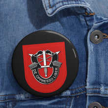 Load image into Gallery viewer, Custom Pin Buttons - SOF - 7th SFG Flash wo Txt V1
