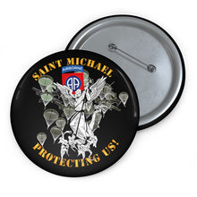 Load image into Gallery viewer, Custom Pin Buttons - Vietnam Combat Infantry Veteran w 3rd Bn 22nd Inf - 25th ID (Copy)