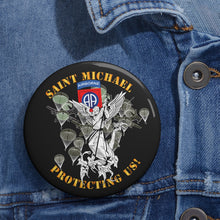 Load image into Gallery viewer, Custom Pin Buttons - Vietnam Combat Infantry Veteran w 3rd Bn 22nd Inf - 25th ID (Copy)