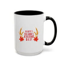 Load image into Gallery viewer, Accent Coffee Mug - Happy Thanksgiving Day