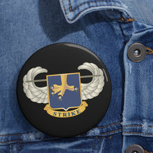 Load image into Gallery viewer, Custom Pin Buttons - 502nd Infantry Regiment w Air Assault Badge