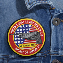 Load image into Gallery viewer, Custom Pin Buttons - USAF - B2 - Spirit - Stealth Bomber wo Txt