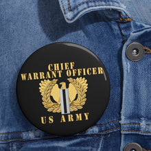 Load image into Gallery viewer, Custom Pin Buttons - Chief Warrant Officer 5 - CW5