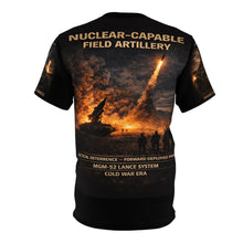 Load image into Gallery viewer, MGM-52 LANCE, 1st Battalion, 12th Field Artillery Tribute - Cut & Sew Tee - Fort Sill OK- Cold War Deterrent (First Lance Missile Battalion)