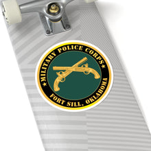 Load image into Gallery viewer, Kiss - Cut Stickers - Army - Military Police - Branch - Fort Sill, OK X 300