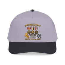 Load image into Gallery viewer, Mid Profile Baseball Cap - Army - Iraq War Veteran - 3rd Infantry Division - 3D - Enhanced