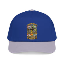 Load image into Gallery viewer, Mid Profile Baseball Cap - Army - Vietnam Combat Cavalry Veteran w 1st Cav Div SSI Big Helo - 3D - Enhanced