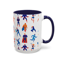 Load image into Gallery viewer, Accent Coffee Mug (11, 15oz) - Superhero