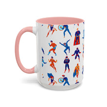 Load image into Gallery viewer, Accent Coffee Mug (11, 15oz) - Superhero