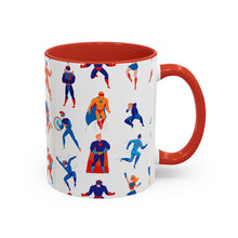 Load image into Gallery viewer, Accent Coffee Mug (11, 15oz) - Superhero