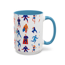 Load image into Gallery viewer, Accent Coffee Mug (11, 15oz) - Superhero
