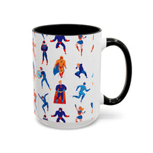 Load image into Gallery viewer, Accent Coffee Mug (11, 15oz) - Superhero