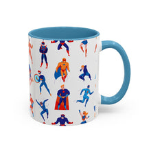 Load image into Gallery viewer, Accent Coffee Mug (11, 15oz) - Superhero