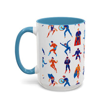 Load image into Gallery viewer, Accent Coffee Mug (11, 15oz) - Superhero