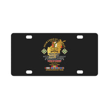 Load image into Gallery viewer, Battle Kamdesh COP Keating - 61st Cavalry w AFGHAN SVC Classic License Plate