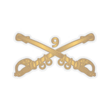 Load image into Gallery viewer, Kiss-Cut Stickers - Army - 9th Cavalry Branch wo Txt