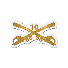 Load image into Gallery viewer, Die-Cut Magnets -SSI - Army - 10th Cavalry Branch wo Txt X 300