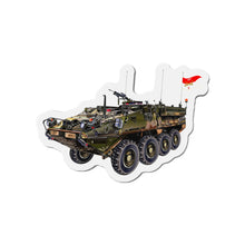 Load image into Gallery viewer, Die-Cut Magnets - Army - 3rd Squadron, 17th Cavalry Regiment Stryker Vehicle wo Txt