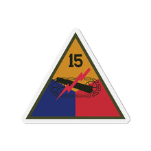Load image into Gallery viewer, Die-Cut Magnets -SSI - 15th Armored Division X 300