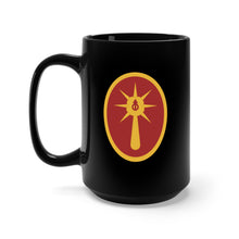 Load image into Gallery viewer, Black Mug 15oz - SSI - 108th Infantry Division - WWII - Ghost Division X 300