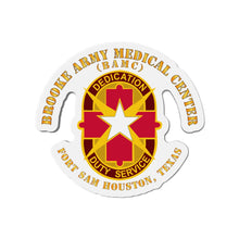 Load image into Gallery viewer, Die-Cut Magnets - Army - Brooke Army Medical Center - Fort Sam Houston TX