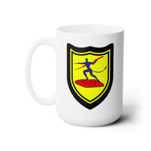 Load image into Gallery viewer, White Ceramic Mug 15oz - Army - 740th Tank Battalion DUI wo Text