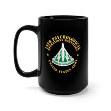 Load image into Gallery viewer, Black Mug 15oz - Army - 13th PSYOPS Bn - US Army w DUI X 300