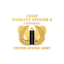 Load image into Gallery viewer, Kiss-Cut Vinyl Decals - Army - Chief Warrant Officer - CW06 - Veteran - Flat - Eagle and Bar X 300