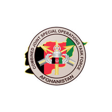 Load image into Gallery viewer, Kiss-Cut Vinyl Decals - Army - Combined Joint Special Operations Task Force - Afghanista wo Txt