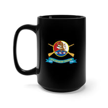 Load image into Gallery viewer, Black Mug 15oz - Army - 28th Infantry Division - DUI - w Br - SSI - Ribbon