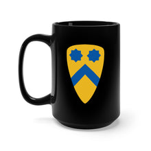 Load image into Gallery viewer, Black Mug 15oz - SSI - 2nd Cavalry Division X 300