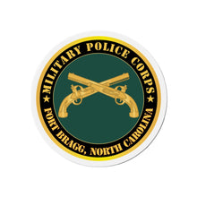 Load image into Gallery viewer, Die-Cut Magnets - Army - Military Police - Branch - Fort Bragg, NC X 300