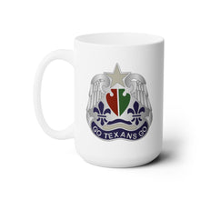 Load image into Gallery viewer, White Mug 15oz - Army - 1st Airborne Bde - TXARNG - DUI wo Txt X 300