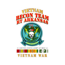 Load image into Gallery viewer, Kiss-Cut Vinyl Decals - RECON TEAM - Recon Team - RT Arkansas - Dragon - Vietnam War w VN SVC