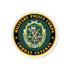 Load image into Gallery viewer, Die-Cut Magnets - Army - Military Police Corps Regimental Crest - Combat Veteran X 300