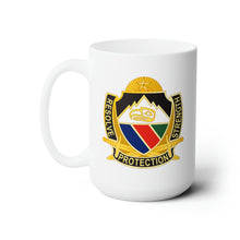 Load image into Gallery viewer, White Ceramic Mug 15oz - Army - 3rd Maneuver Enhancement Brigade - DUI wo Txt