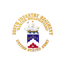 Load image into Gallery viewer, Kiss-Cut Vinyl Decals - Army - COA - 369th Infantry Regiment - Harlem Hellfighters X 300