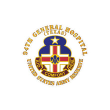 Load image into Gallery viewer, Kiss-Cut Vinyl Decals - Army - 94th General Hospital - TX - USAR