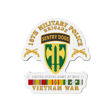 Load image into Gallery viewer, Die-Cut Magnets - 24th Infantry Regiment - Fort McKavett, TX - Buffalo Soldiers w Inf Branch