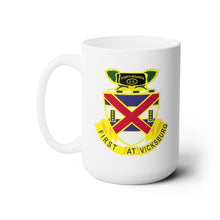 Load image into Gallery viewer, White Ceramic Mug 15oz - Army - 13th Infantry Regiment wo Txt - DUI X 300