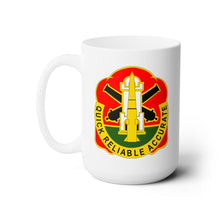 Load image into Gallery viewer, White Mug 15oz - Army - 56th Field Artillery Command - DUI wo txt