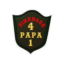 Load image into Gallery viewer, Kiss-Cut Vinyl Decals - Army - Firebase 4P1 SSI - Patch wo Txt